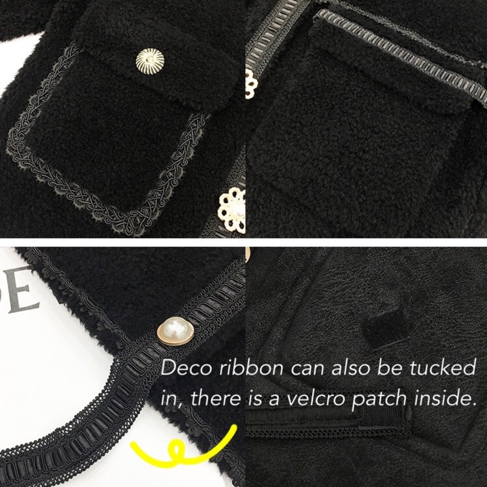 🔮 100% Wool Shearling Teddy Coat (M) - Picture 8 of 9